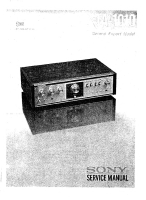 Sony TA-1010 - Service Manual 